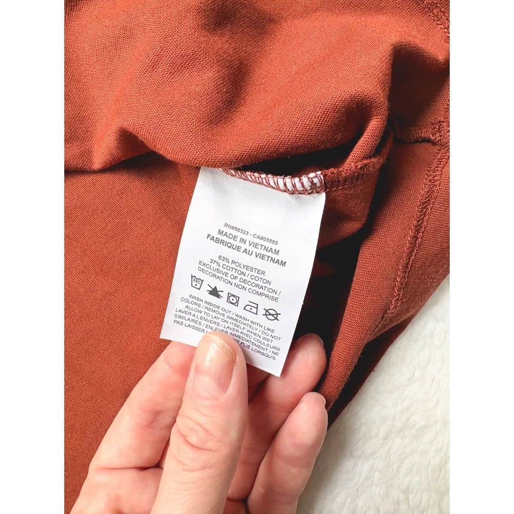 Nike ACG Dri-FIT Cropped Tee Cinnamon Picante Red Women’s Large